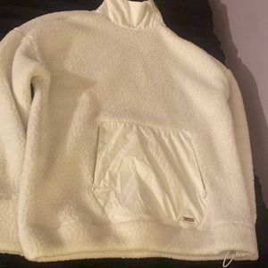 Sweaty Betty white zip next fleece